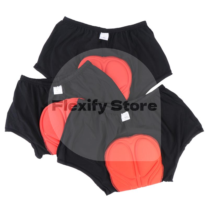 Cycling Shorts For Commute - سروال داخلي مبطن لركوب الدراجات، مزود