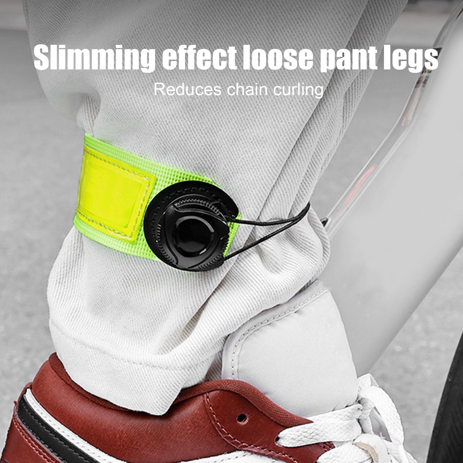 Cycling Commute Pants - حزام ساق عاكس للضوء للدراجات الهوائية،