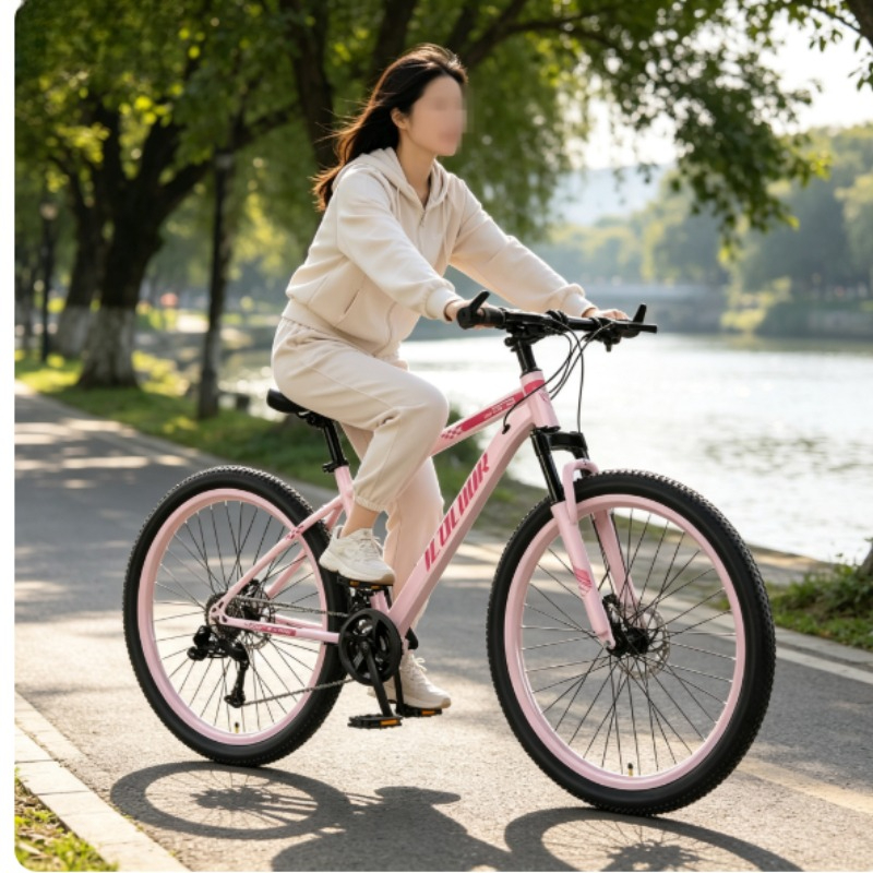 دراجة جبلية للبالغين مقاس 24 ب - مراجعة Cycling Commute Speed وسعره