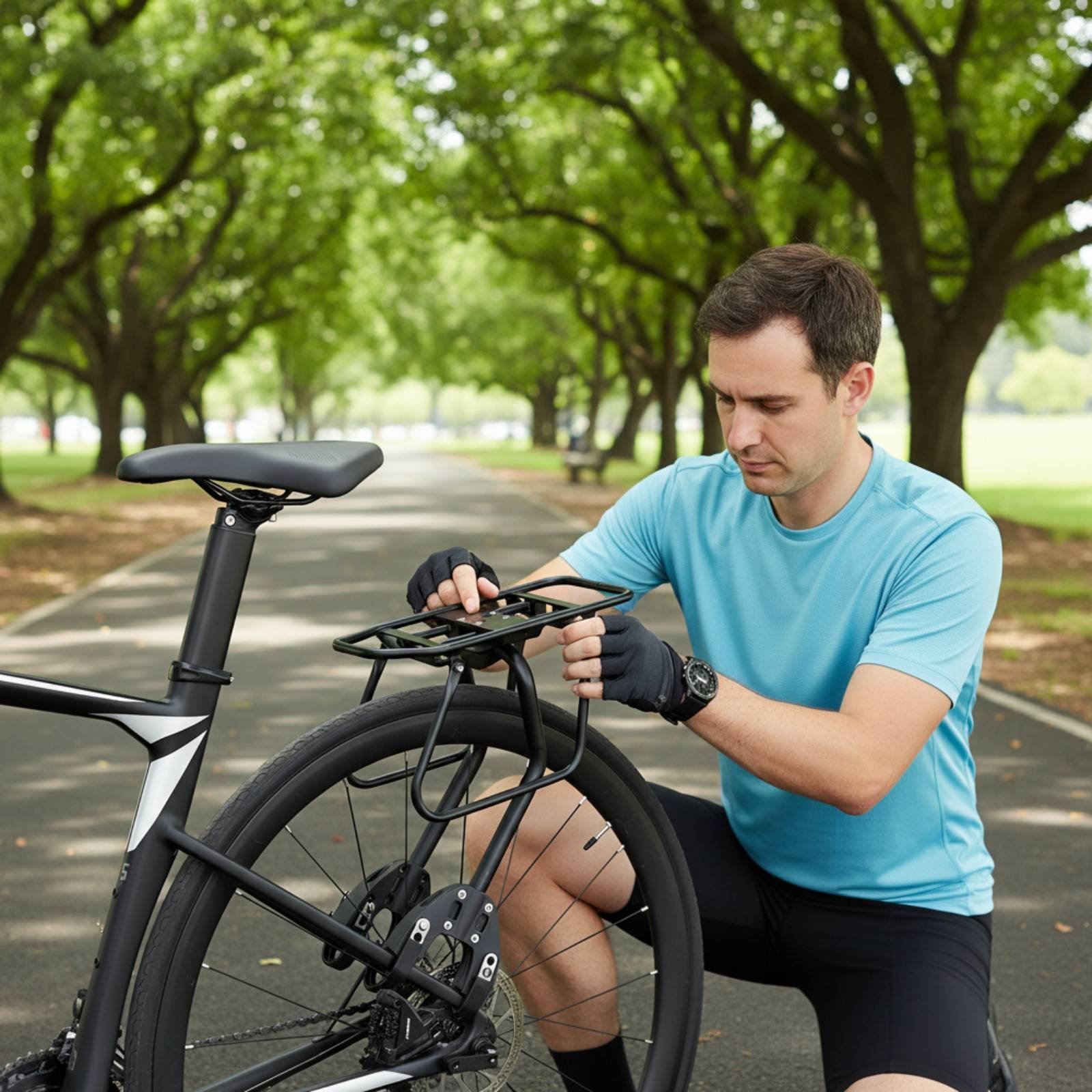 حامل خلفي للدراجة خفيف الوزن م - مراجعة Cycling Commuter وسعره